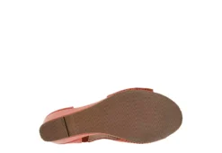 Journee Collection Womens Aretha Wedge Sandal - Rust -Deals Viva Stride Store US 01 102154 06
