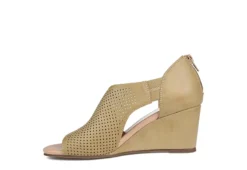 Journee Collection Womens Aretha Wedge Sandal - Taupe 10 Journee Collection Womens Aretha Wedge Sandal - Taupe -Deals Viva Stride Store US 01 102155 03