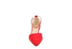 Journee Collection Womens Arkie Pump - Red -Deals Viva Stride Store US 01 102160 02