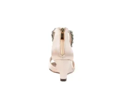 Journee Collection Womens Connor Wedge Sandal - Off White -Deals Viva Stride Store US 01 102217 04