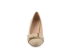 Journee Collection Womens Graysn Pump - Bone -Deals Viva Stride Store US 01 102242 02