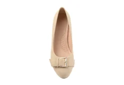 Journee Collection Womens Graysn Pump - Bone -Deals Viva Stride Store US 01 102242 05