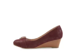 Journee Collection Womens Graysn Pump - Wine -Deals Viva Stride Store US 01 102246 03