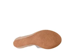 Journee Collection Womens Kedzie Wedge Sandal - Grey -Deals Viva Stride Store US 01 102267 06