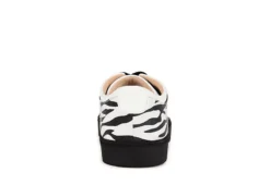 Journee Collection Womens Taschi Sneaker - Zebra -Deals Viva Stride Store US 01 103198 04