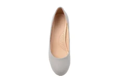 Journee Collection Womens Saar Pump - Grey -Deals Viva Stride Store US 01 103355 05