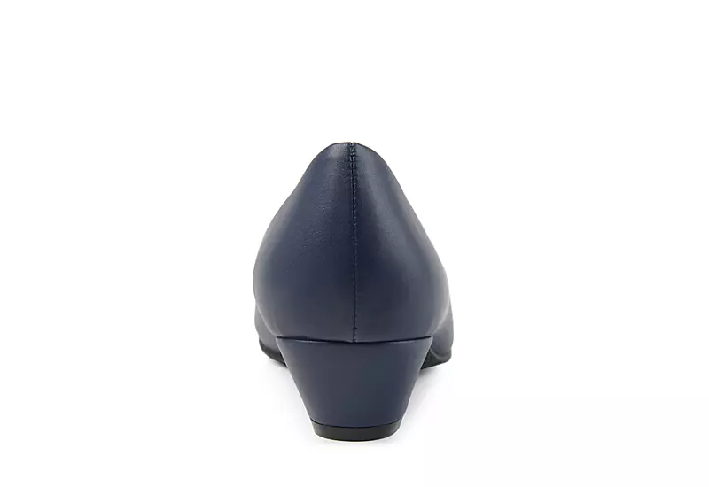 Journee Collection Womens Saar Pump - Navy 5 Journee Collection Womens Saar Pump - Navy - Image 5