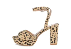 Journee Collection Womens Nairri Platform Sandal - Leopard -Deals Viva Stride Store US 01 103510 03