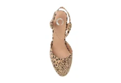 Journee Collection Womens Roslynn Platform Pump - Leopard -Deals Viva Stride Store US 01 103526 05
