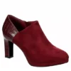 Xappeal Womens Ayla Bootie - Burgundy