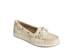 Sperry Womens Coastfish 1-eye Boat Shoe - Tan