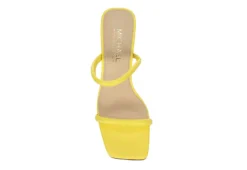 Michael By Michael Shannon Womens Dionne Slide Sandal - Yellow -Deals Viva Stride Store US 01 105577 05