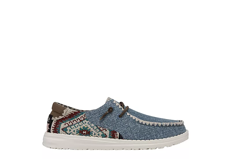 Heydude Womens Wendy Slip On Sneaker - Denim 2 Heydude Womens Wendy Slip On Sneaker - Denim - Image 2