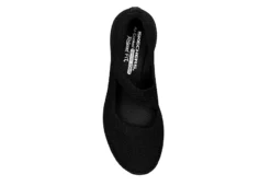 Skechers Womens Uplifted Slip On Sneaker - Black -Deals Viva Stride Store US 01 105678 03