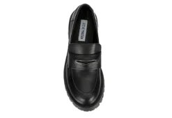 Steve Madden Womens Lawrence Loafer - Black -Deals Viva Stride Store US 01 105703 05