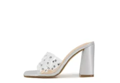 Xoxo Womens Razia Sandal - Clear -Deals Viva Stride Store US 01 105811 02