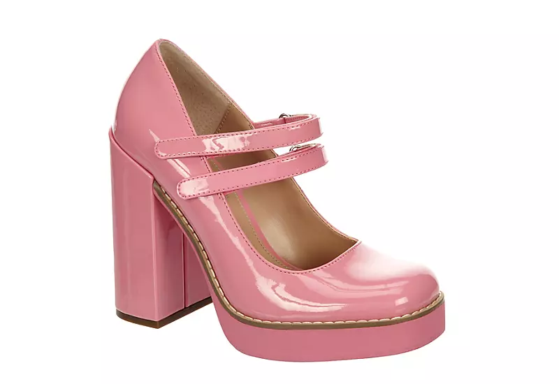 Steve Madden Womens Twice Pump - Pink 1 Steve Madden Womens Twice Pump - Pink