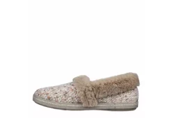 Skechers Womens Cozy Campfire Lazy Sunday Slipper - Taupe -Deals Viva Stride Store US 01 106022 02