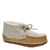 Minnetonka Womens Jenn Bootie Slipper - Tan