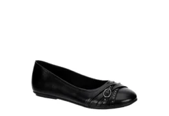 Xappeal Womens Bekah Flat - Black