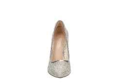 Michael By Michael Shannon Womens Rochelle Pump - Silver -Deals Viva Stride Store US 01 106144 02