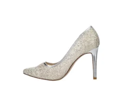 Michael By Michael Shannon Womens Rochelle Pump - Silver -Deals Viva Stride Store US 01 106144 03