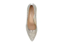 Michael By Michael Shannon Womens Rochelle Pump - Silver -Deals Viva Stride Store US 01 106144 05