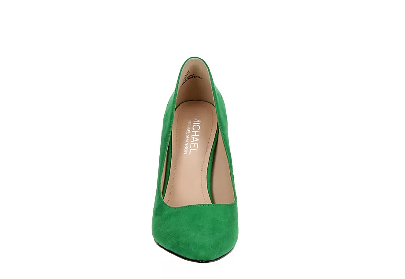Michael By Michael Shannon Womens Ryleigh Pump - Green 3 Michael By Michael Shannon Womens Ryleigh Pump - Green - Image 3
