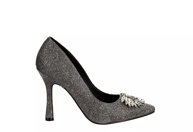 Michael By Michael Shannon Womens Reya Pump - Pewter 2 Michael By Michael Shannon Womens Reya Pump - Pewter - Image 2