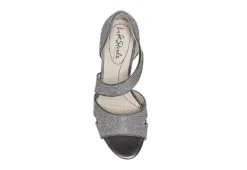Lifestride Womens Mega Platform Sandal - Pewter -Deals Viva Stride Store US 01 106179 05