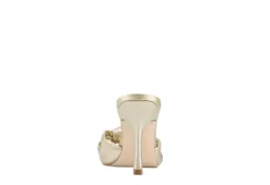 Marc Fisher Womens Daliot Slide Sandal - Gold 9 Marc Fisher Womens Daliot Slide Sandal - Gold -Deals Viva Stride Store US 01 106237 02