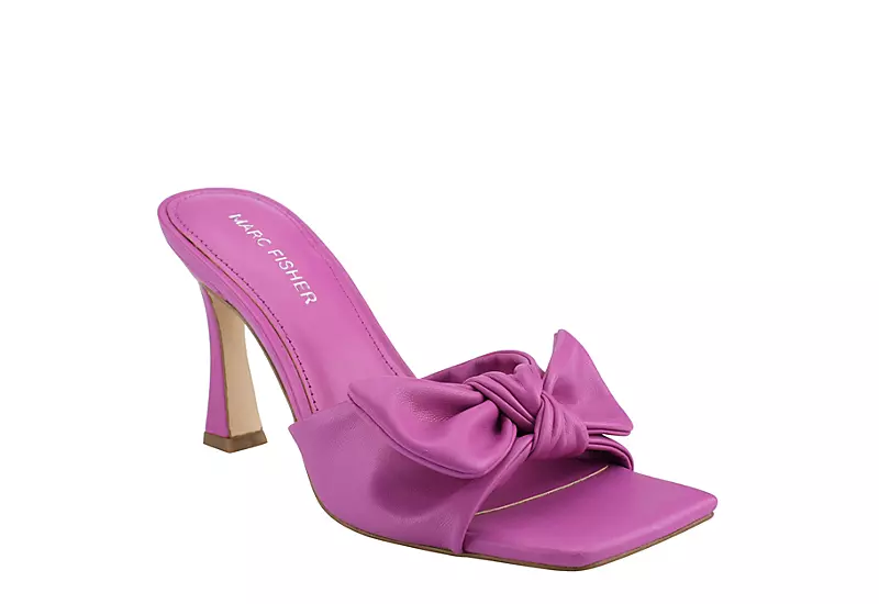 Marc Fisher Womens Demar Slide Sandal - Bright Pink 1 Marc Fisher Womens Demar Slide Sandal - Bright Pink