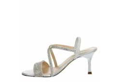 N By Nina Womens Lourdes Sandal - Silver -Deals Viva Stride Store US 01 106400 03