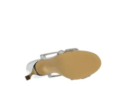 N By Nina Womens Lourdes Sandal - Silver -Deals Viva Stride Store US 01 106400 06