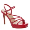Xappeal Womens Meghan Platform Sandal - Red