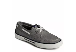 Sperry Womens Pier Wave Boat Slip On Sneaker - Grey