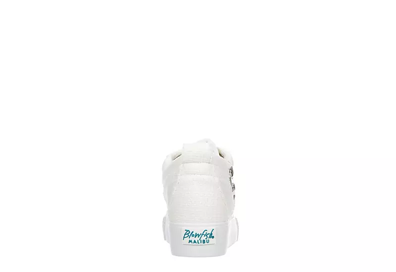 Blowfish Womens Megan Slip On Wedge Sneaker - White 5 Blowfish Womens Megan Slip On Wedge Sneaker - White - Image 5