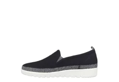 Skechers Womens Flexpadrille Hi Pleasant Harmony Slip On Sneaker - Black -Deals Viva Stride Store US 01 106897 02