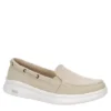 Skechers Womens Arch Fit Skipper Beyond Swell Slip On Sneaker - Natural