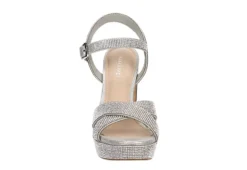 Maripe Womens Leilani Platform Sandal - Silver -Deals Viva Stride Store US 01 107005 02