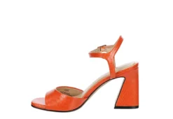 Michael By Michael Shannon Womens Seren Sandal - Orange -Deals Viva Stride Store US 01 107012 03