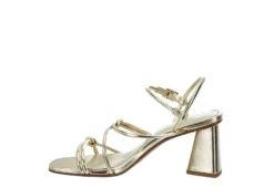 Michael By Michael Shannon Womens Tristan Sandal - Gold -Deals Viva Stride Store US 01 107018 03