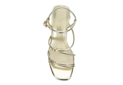 Michael By Michael Shannon Womens Tristan Sandal - Gold -Deals Viva Stride Store US 01 107018 05