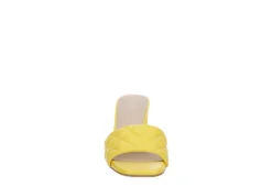 Michael By Michael Shannon Womens Riya Slide Sandal - Yellow -Deals Viva Stride Store US 01 107027 02