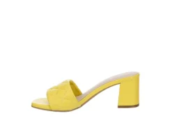 Michael By Michael Shannon Womens Riya Slide Sandal - Yellow -Deals Viva Stride Store US 01 107027 03