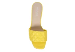 Michael By Michael Shannon Womens Riya Slide Sandal - Yellow -Deals Viva Stride Store US 01 107027 05