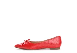 Journee Collection Womens Devalyn Flat - Red 10 Journee Collection Womens Devalyn Flat - Red -Deals Viva Stride Store US 01 107047 03