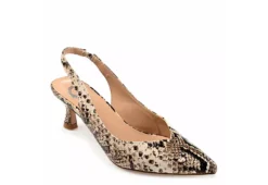 Journee Collection Womens Mikoa Pump - Tan