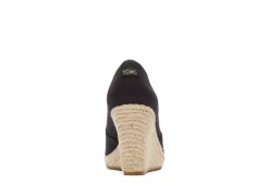 Toms Womens Michelle Wedge - Black -Deals Viva Stride Store US 01 107378 02