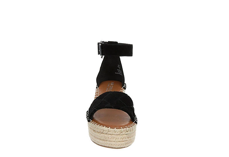 Michael By Michael Shannon Womens Bridgette Wedge Sandal - Black 3 Michael By Michael Shannon Womens Bridgette Wedge Sandal - Black - Image 3